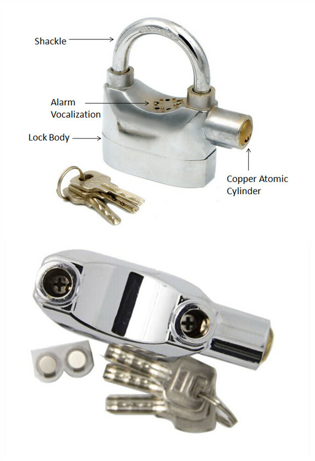 bicycle padlock